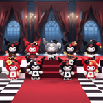 Kuromi Poker Kingdom Series Plush Doll - Diamond