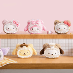 Sanrio Fluffy Teddy Bear Series Plush Doll - Pompompurin