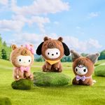 Sanrio Zen Forest Capybara Series Plush Doll - Hello Kitty